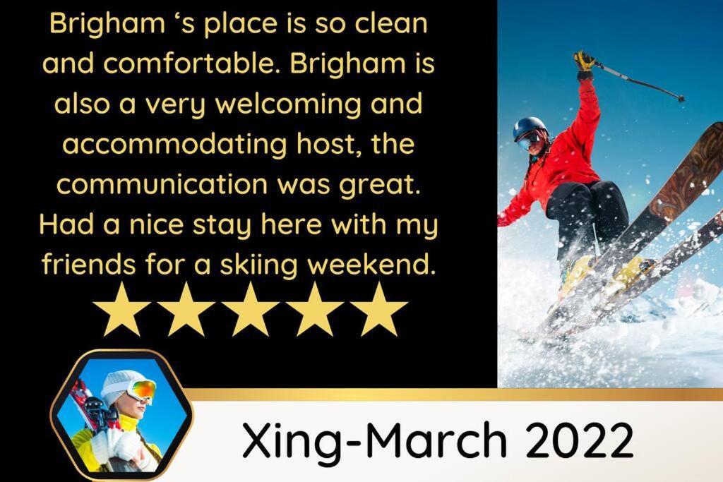 Bee Chic In Sojo W/Hot Tub+Gym+Local Ski Slopes 南约旦 外观 照片