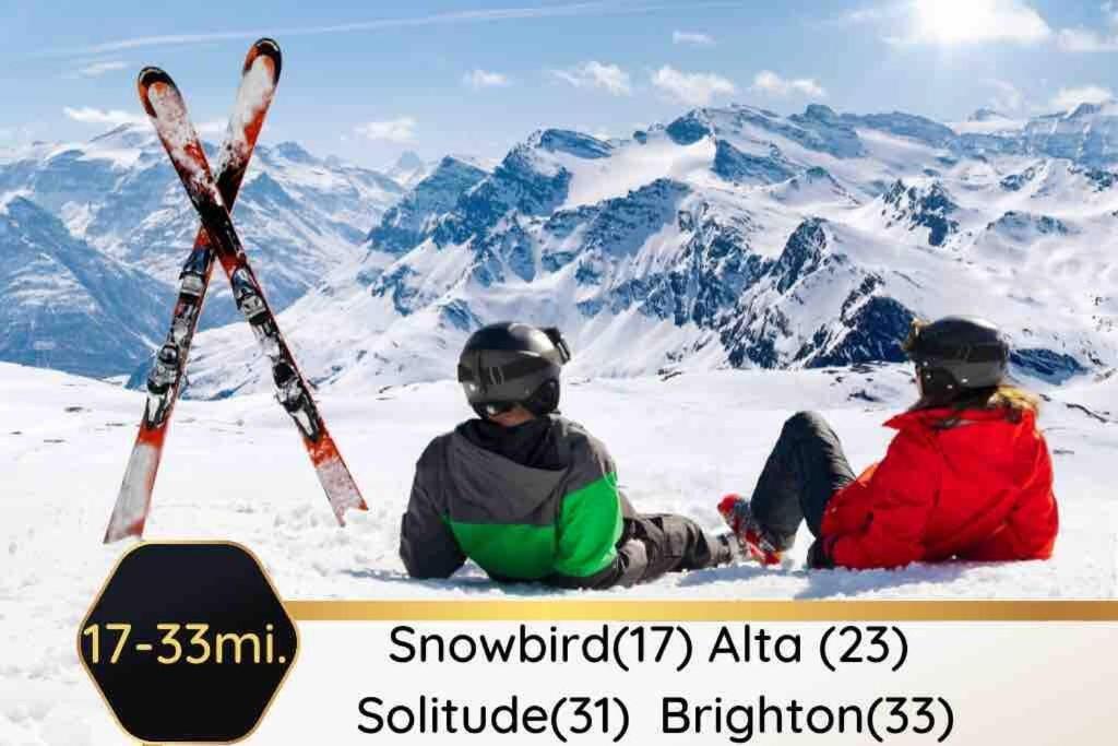 Bee Chic In Sojo W/Hot Tub+Gym+Local Ski Slopes 南约旦 外观 照片