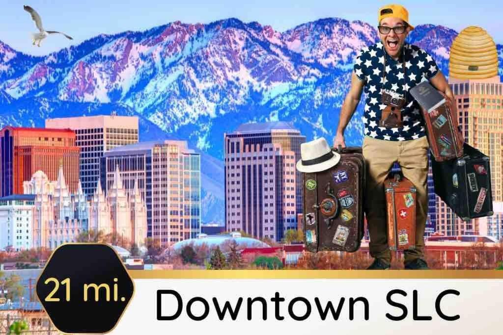 Bee Chic In Sojo W/Hot Tub+Gym+Local Ski Slopes 南约旦 外观 照片